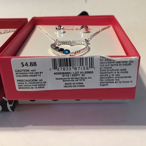 Bundle Sale 3 for $15 | New Walmart Necklace Earring Set x 2 - Picture 11 of 13